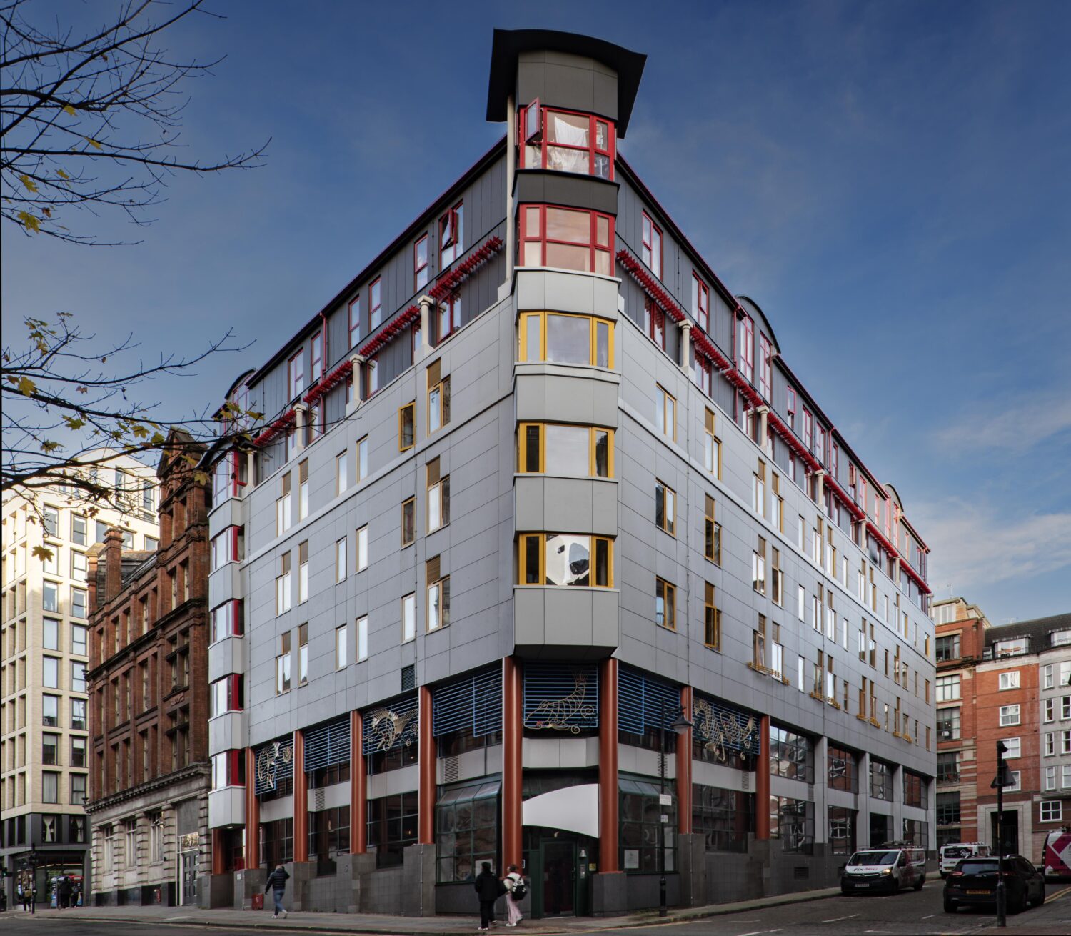 Princess Court, Manchester - Sustainable refurbishment and recladding of an apartment complex in Manchester city centre.