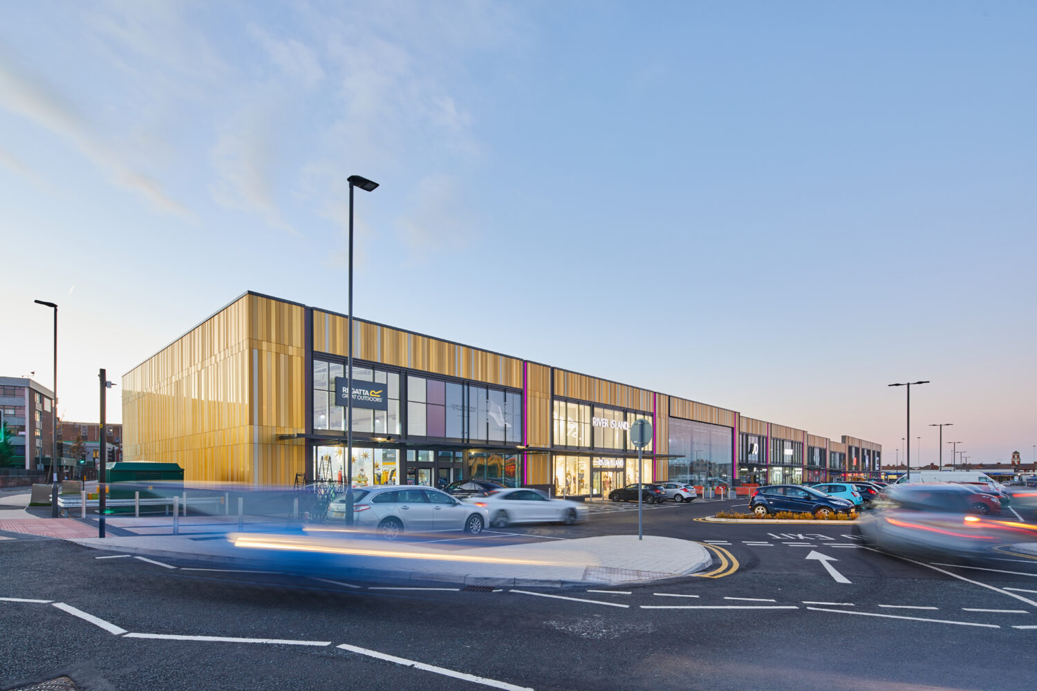 Liverpool Shopping Park - multi-phase development on one the the UK's largest shopping parks.